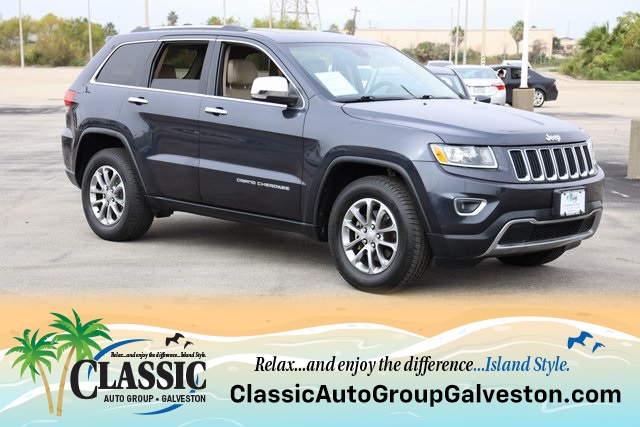 2016 Jeep Grand Cherokee Limited Gray at DeMontrond Gulf Freeway