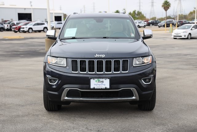 2016 Jeep Grand Cherokee Limited Gray at DeMontrond Gulf Freeway