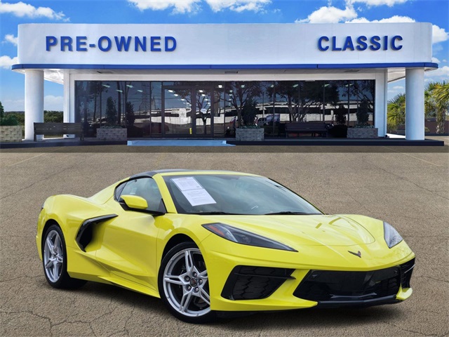 2022 Chevrolet Corvette Stingray Yellow at Classic Chevrolet Galveston