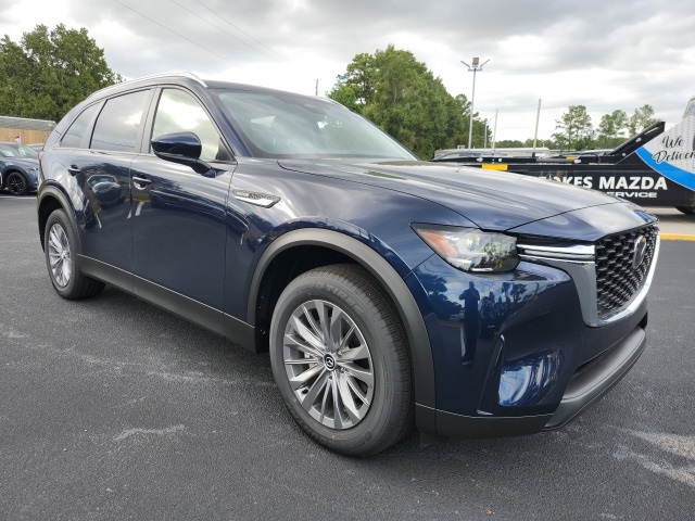 2026 Mazda CX-90 3.3 Turbo Select Blue at Stokes Mazda