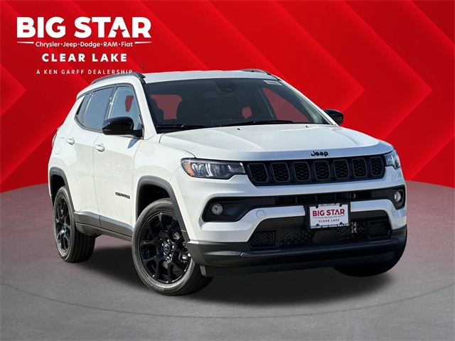 2026 Jeep Compass Latitude White/off-white at River Oaks CDJR