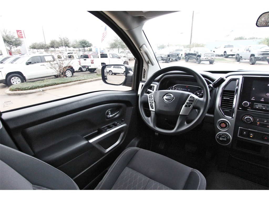 2021 Nissan Titan SV Blue at AutoSavvy Houston Northwest