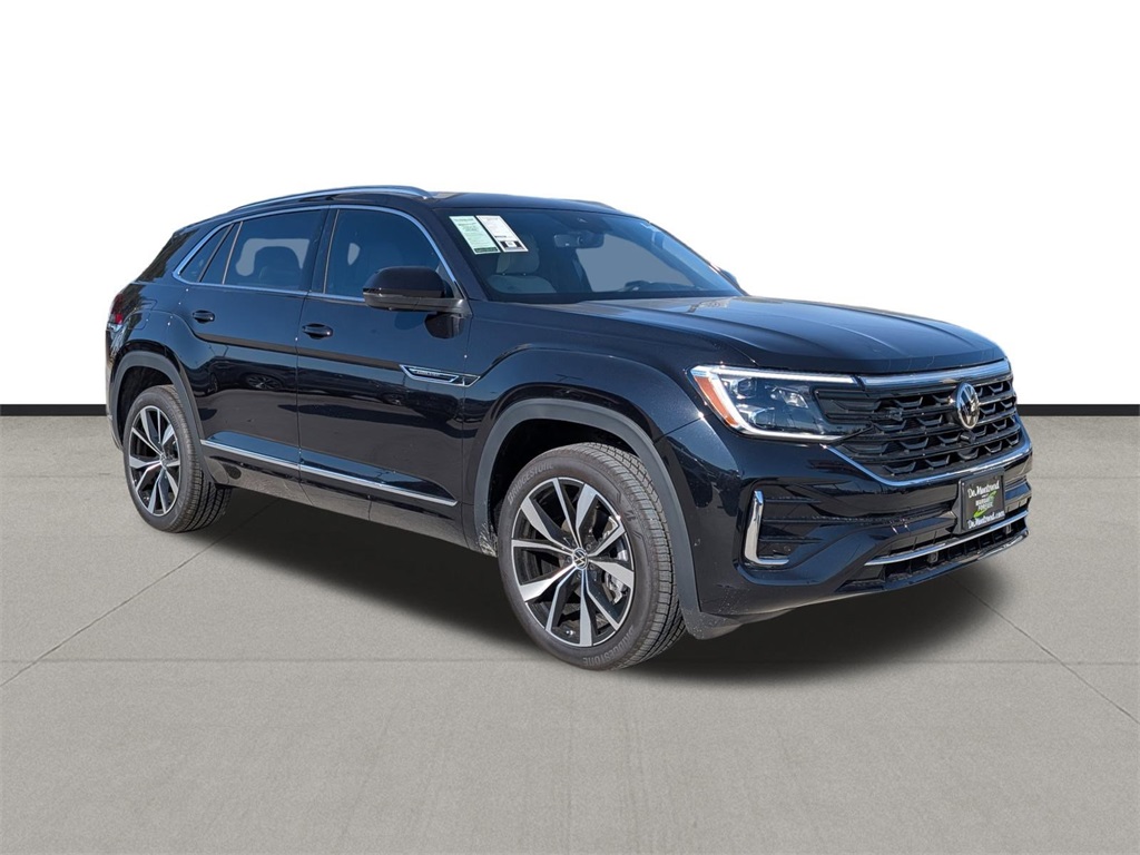2025 Volkswagen Atlas Cross Sport 2.0T SEL Premium R-Line Black at DeMontrond Auto Country