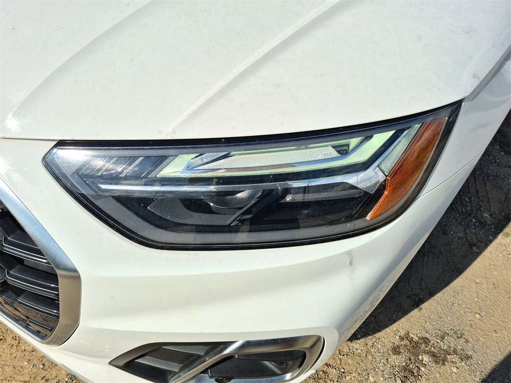 2023 Audi Q5 45 S line Premium White at Bravo Nissan