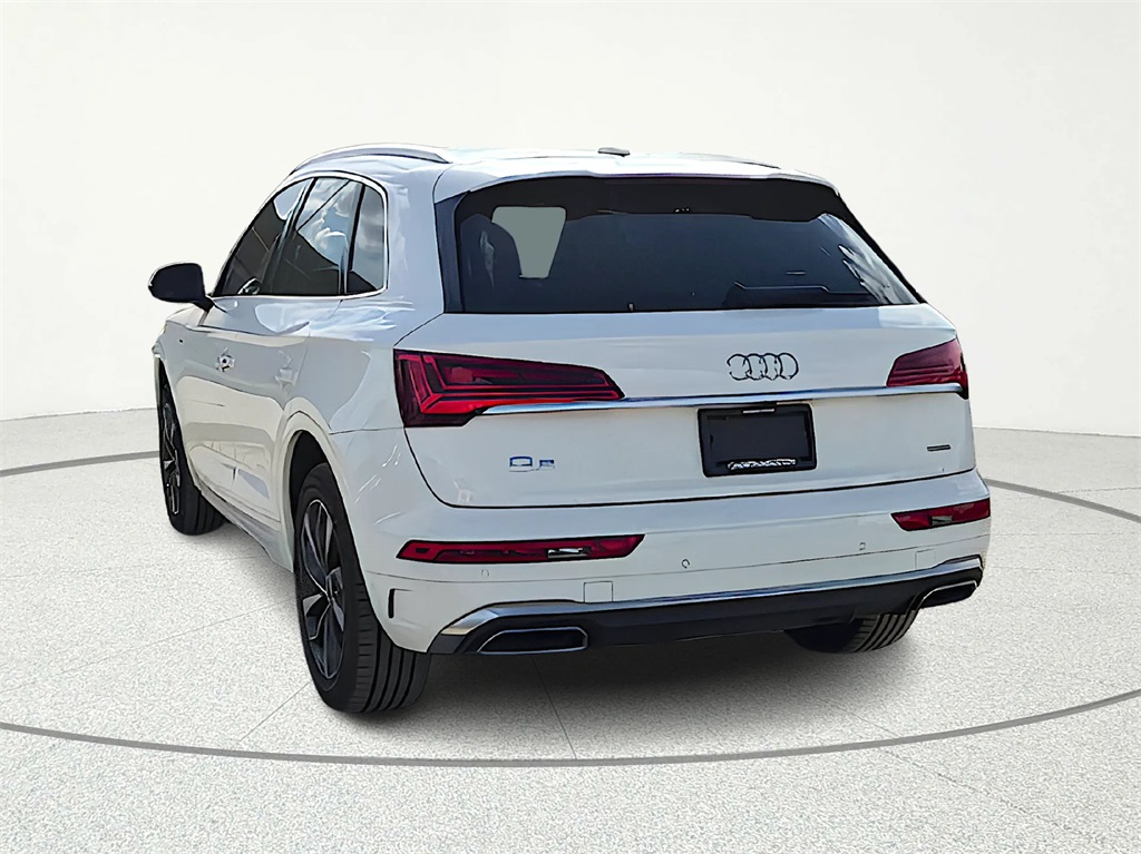 2023 Audi Q5 45 S line Premium White at Bravo Nissan