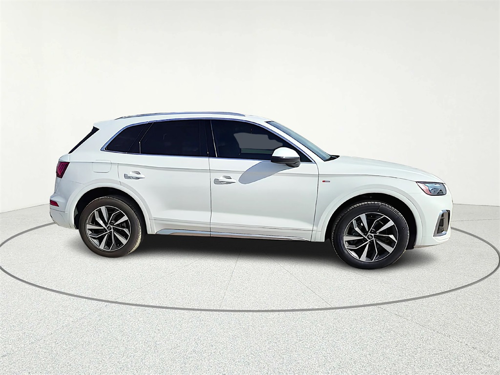 2023 Audi Q5 45 S line Premium White at Bravo Nissan