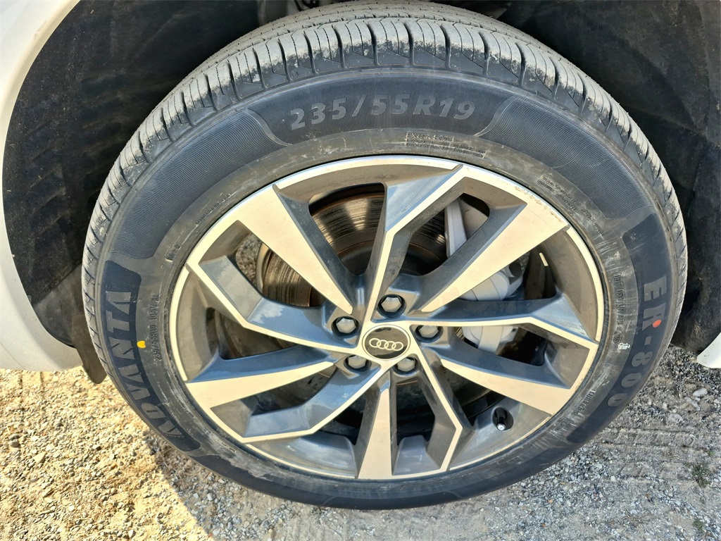 2023 Audi Q5 45 S line Premium White at Bravo Nissan