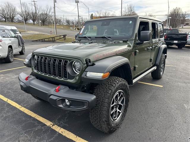 Used 2024 Jeep Wrangler Rubicon with VIN 1C4PJXFG5RW217739 for sale in Kansas City