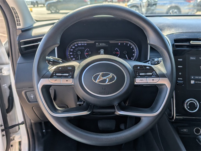 2023 Hyundai Tucson SEL White at DeMontrond Gulf Freeway