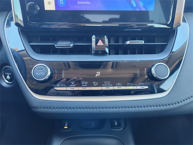 2024 Toyota Corolla Hybrid XLE White at DeMontrond Automotive Group