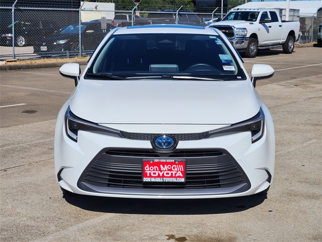 2024 Toyota Corolla Hybrid XLE White at DeMontrond Automotive Group