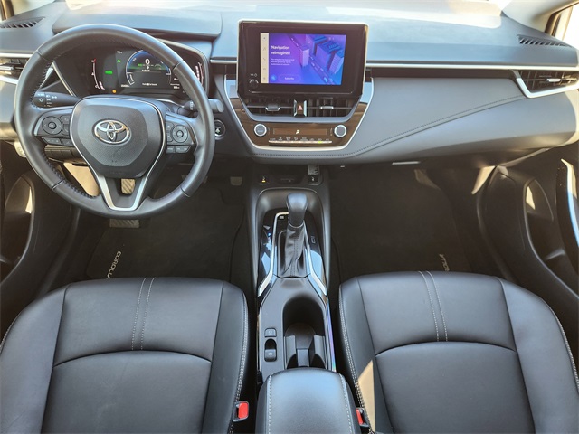 2024 Toyota Corolla Hybrid XLE White at DeMontrond Automotive Group