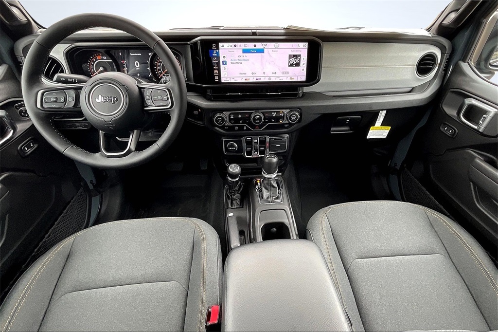 2025 Jeep Wrangler Sport S Gray at Mac Haik CDJR North Houston