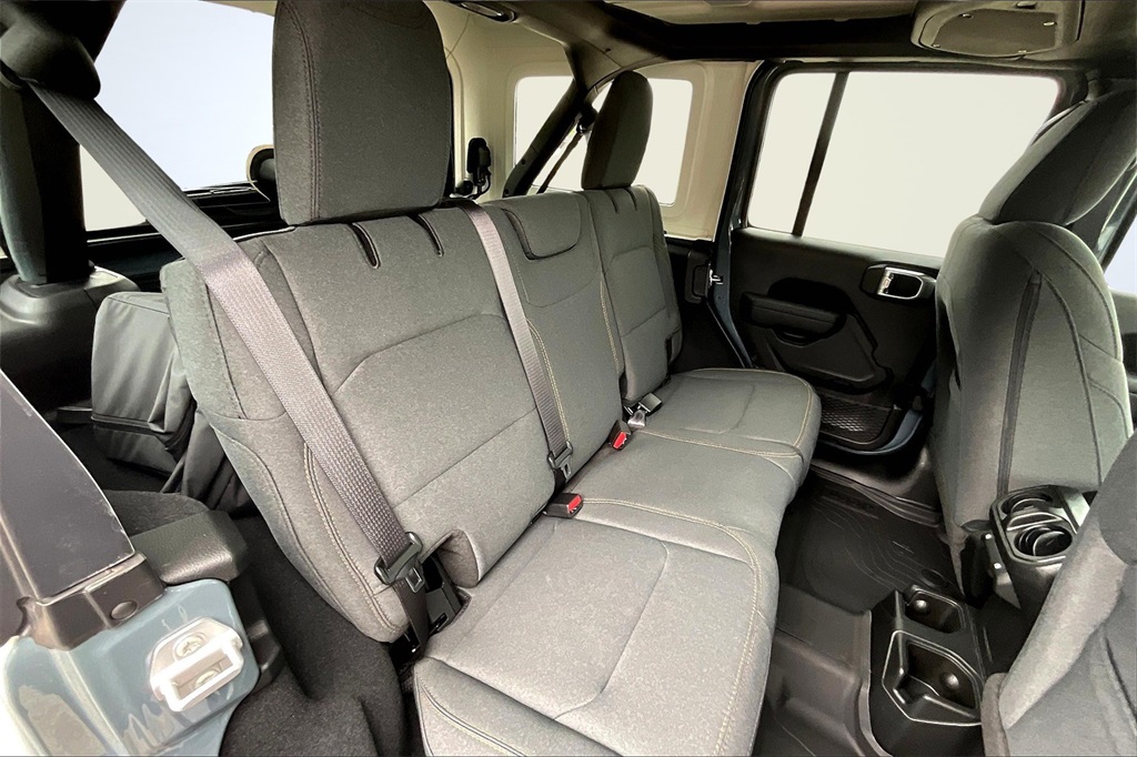 2025 Jeep Wrangler Sport S Gray at Mac Haik CDJR North Houston