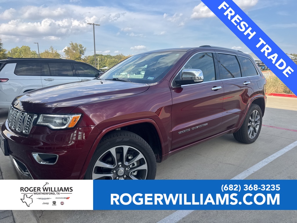 Used Car 2018 Jeep Grand Cherokee  Overland For Sale Under $25,000 In Weatherford, Texas