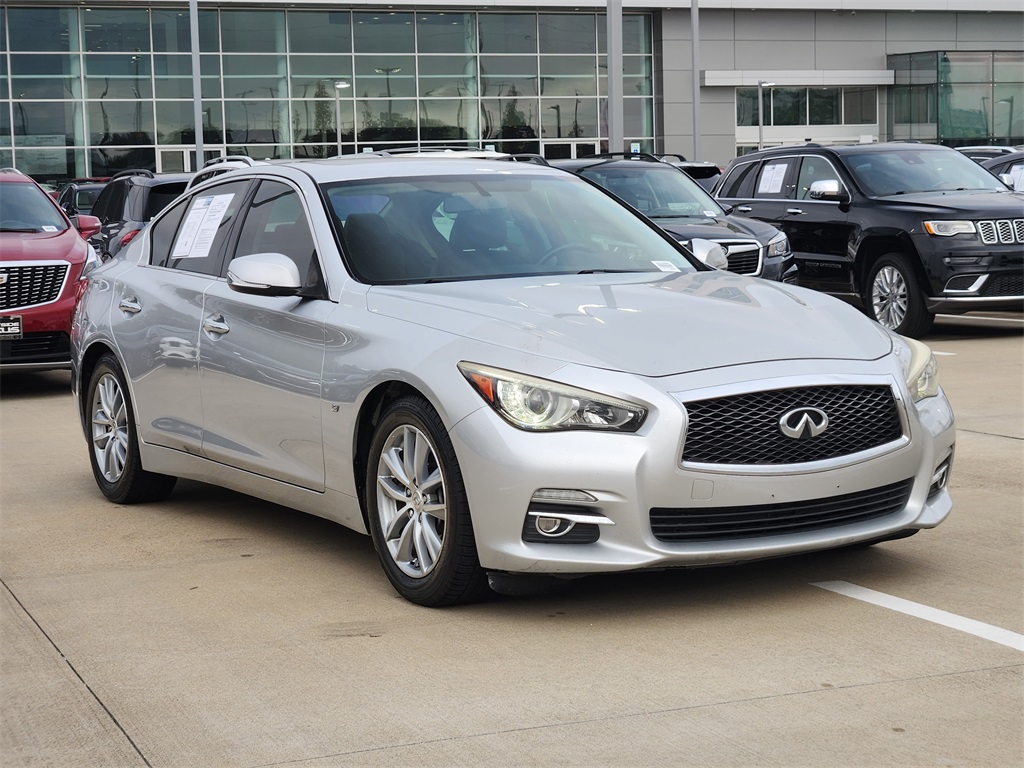 2014 INFINITI Q50 Base Silver at DeMontrond Auto Country