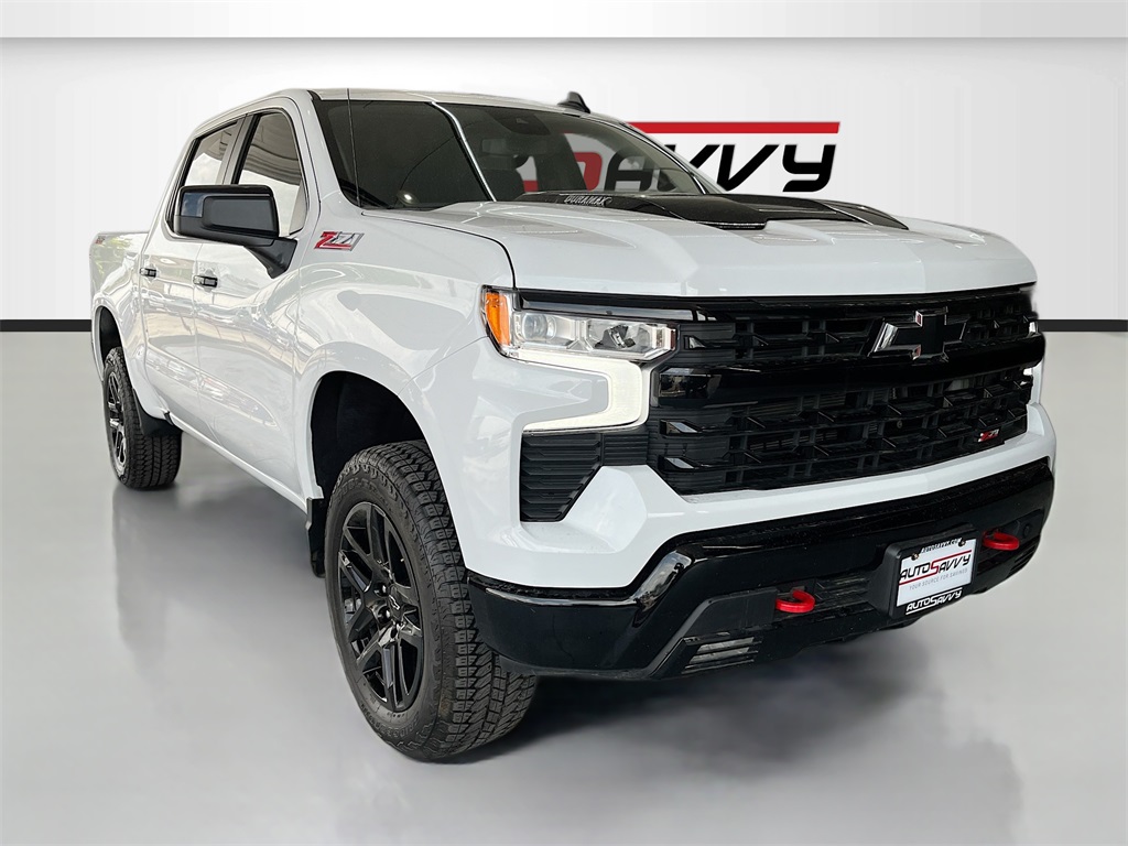 2025 Chevrolet Silverado 1500 LT Trail Boss White at Monument Chevrolet