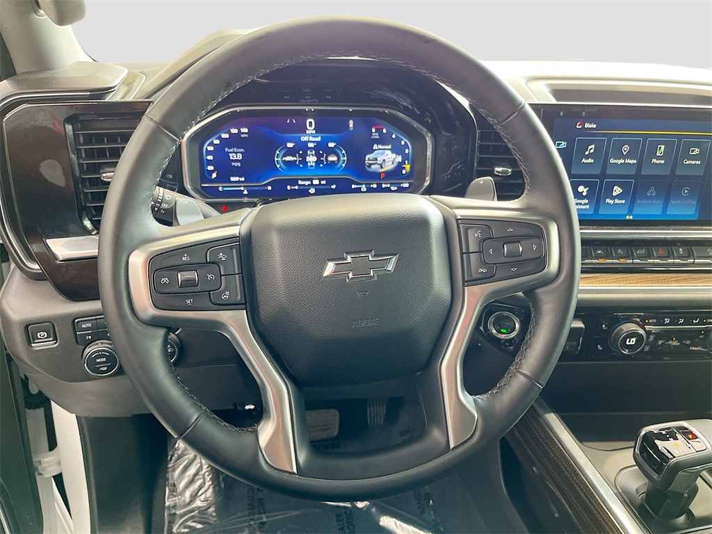 2025 Chevrolet Silverado 1500 LT Trail Boss White at Monument Chevrolet