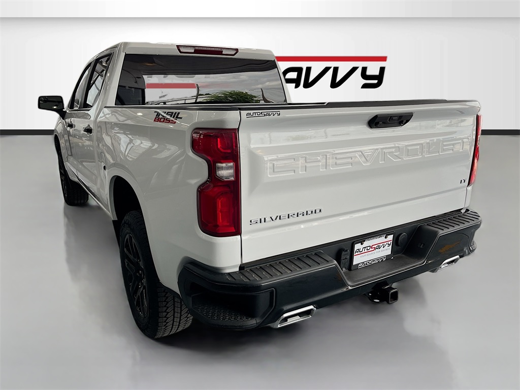 2025 Chevrolet Silverado 1500 LT Trail Boss White at Monument Chevrolet