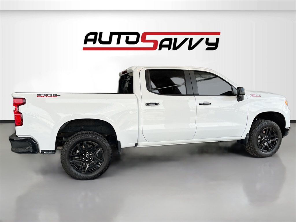 2025 Chevrolet Silverado 1500 LT Trail Boss White at Monument Chevrolet
