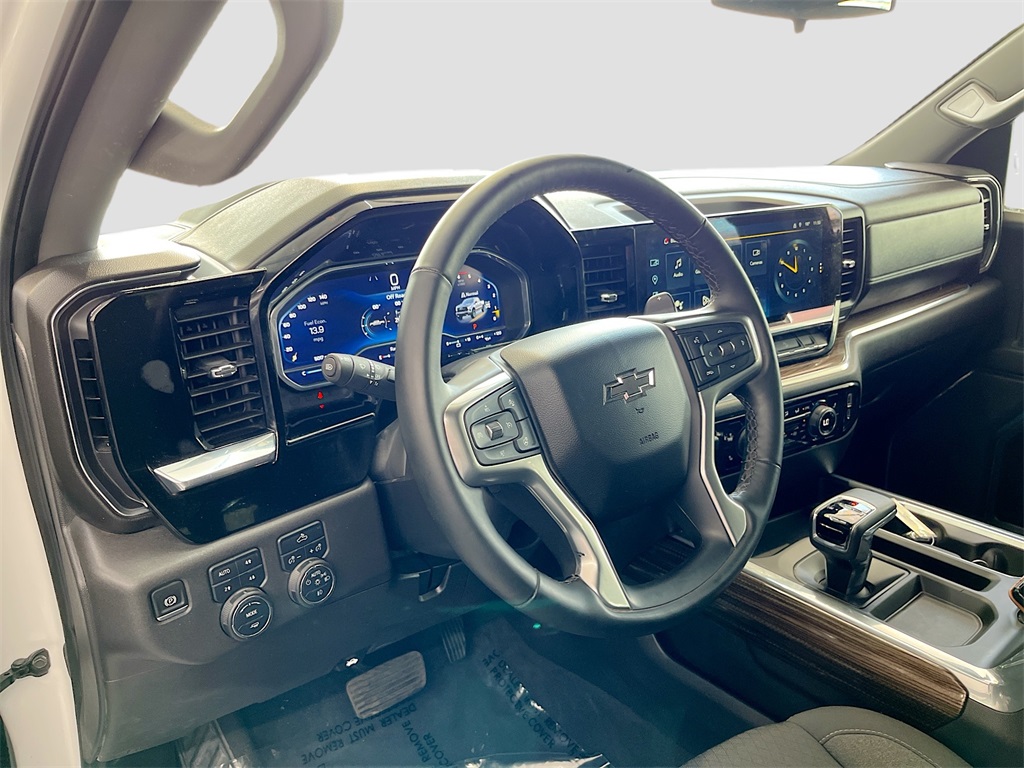 2025 Chevrolet Silverado 1500 LT Trail Boss White at Monument Chevrolet