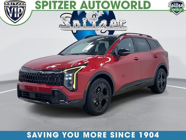 Runway Red 2026 Kia Sportage X-Line AWD SUV / Crossover All-Wheel Drive 8-Speed Automatic