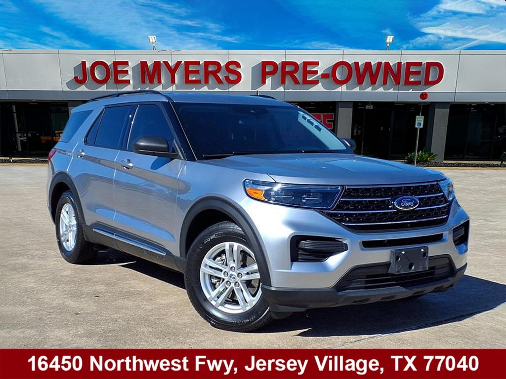 2021 Ford Explorer XLT Silver at Shottenkirk Kia Fort Bend