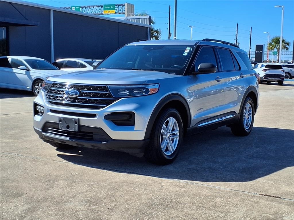 2021 Ford Explorer XLT Silver at Shottenkirk Kia Fort Bend