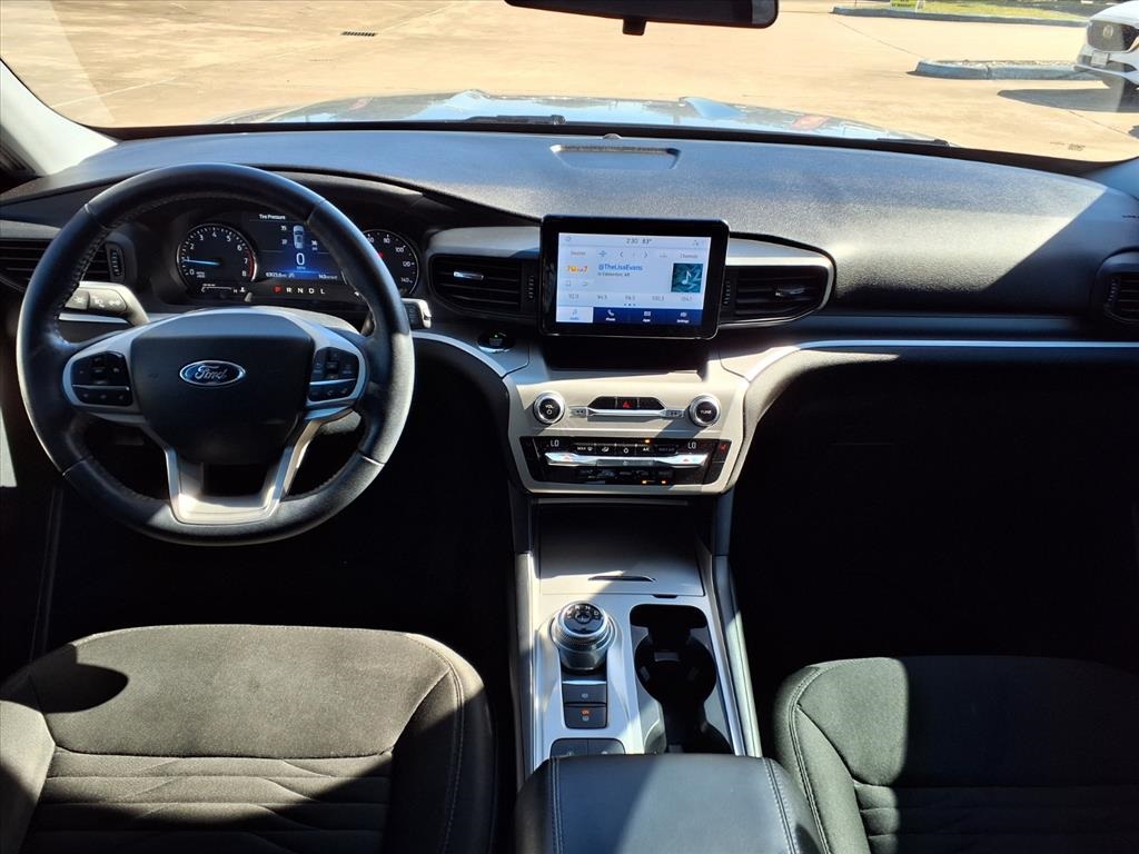 2021 Ford Explorer XLT Silver at Shottenkirk Kia Fort Bend