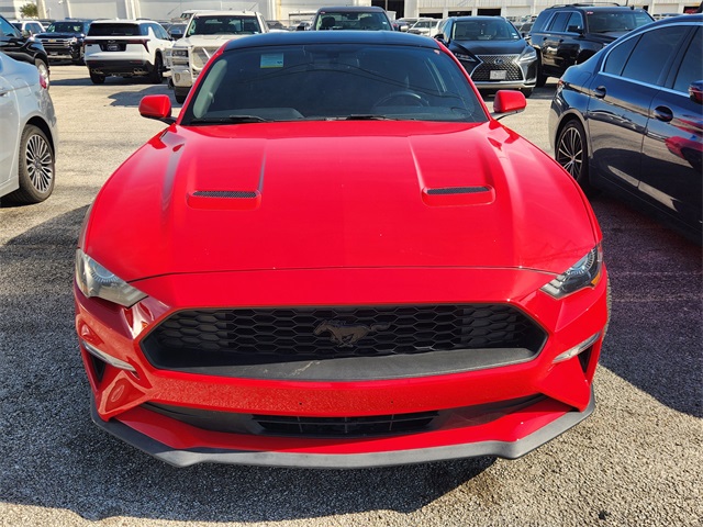 2020 Ford Mustang EcoBoost Red at North Houston Mitsubishi