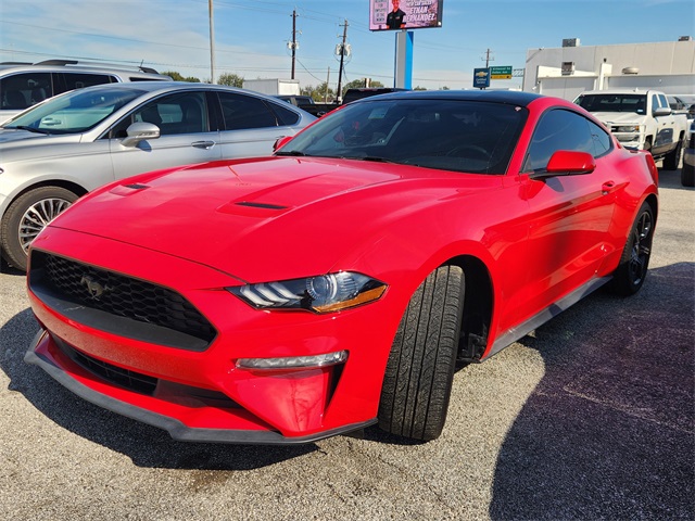 2020 Ford Mustang EcoBoost Red at North Houston Mitsubishi