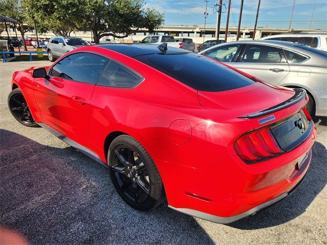 2020 Ford Mustang EcoBoost Red at North Houston Mitsubishi