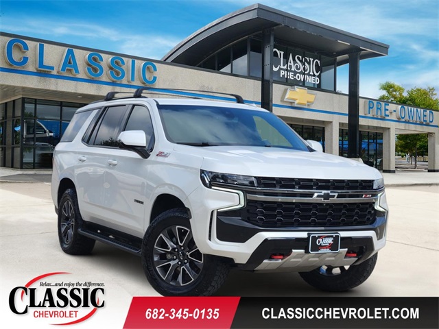White (Iridescent Pearl Tricoat) 2022 Chevrolet Tahoe Z71 4WD SUV / Crossover Four-Wheel Drive