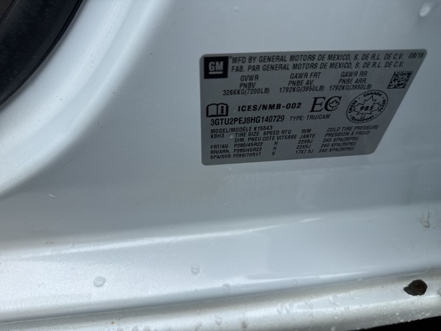 2017 GMC Sierra 1500