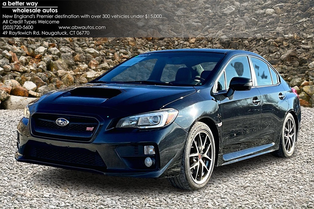 2017 Subaru WRX STI Limited with Low Profile Spoiler AWD