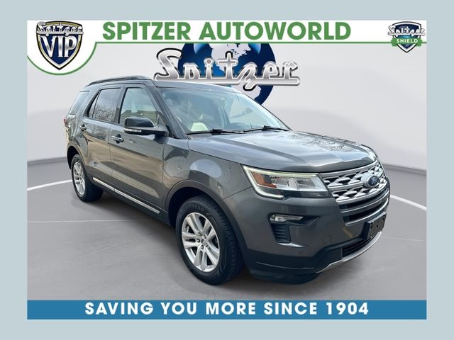 Gray (Magnetic) 2018 Ford Explorer XLT AWD SUV / Crossover All-Wheel Drive 6-Speed Automatic