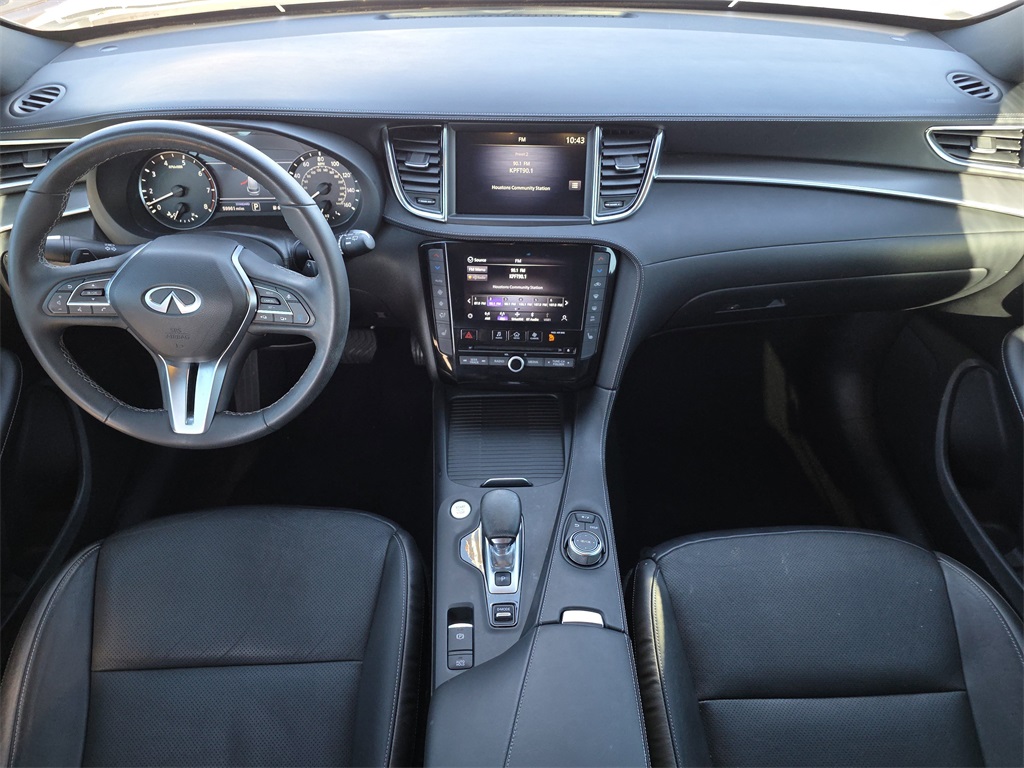 2022 INFINITI QX50 LUXE White at Gullo Toyota