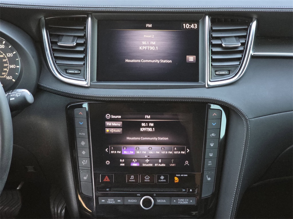 2022 INFINITI QX50 LUXE White at Gullo Toyota