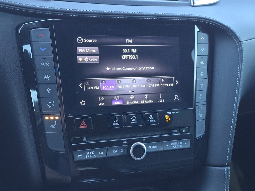 2022 INFINITI QX50 LUXE White at Gullo Toyota