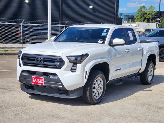 2024 Toyota Tacoma SR5 White at Don McGill Toyota