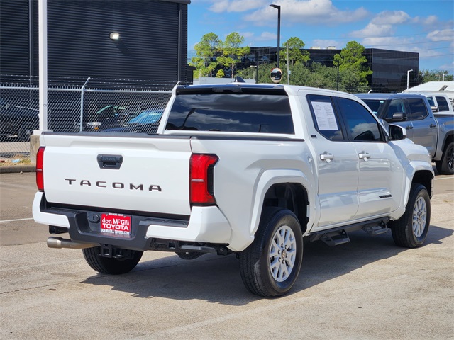 2024 Toyota Tacoma SR5 White at Don McGill Toyota