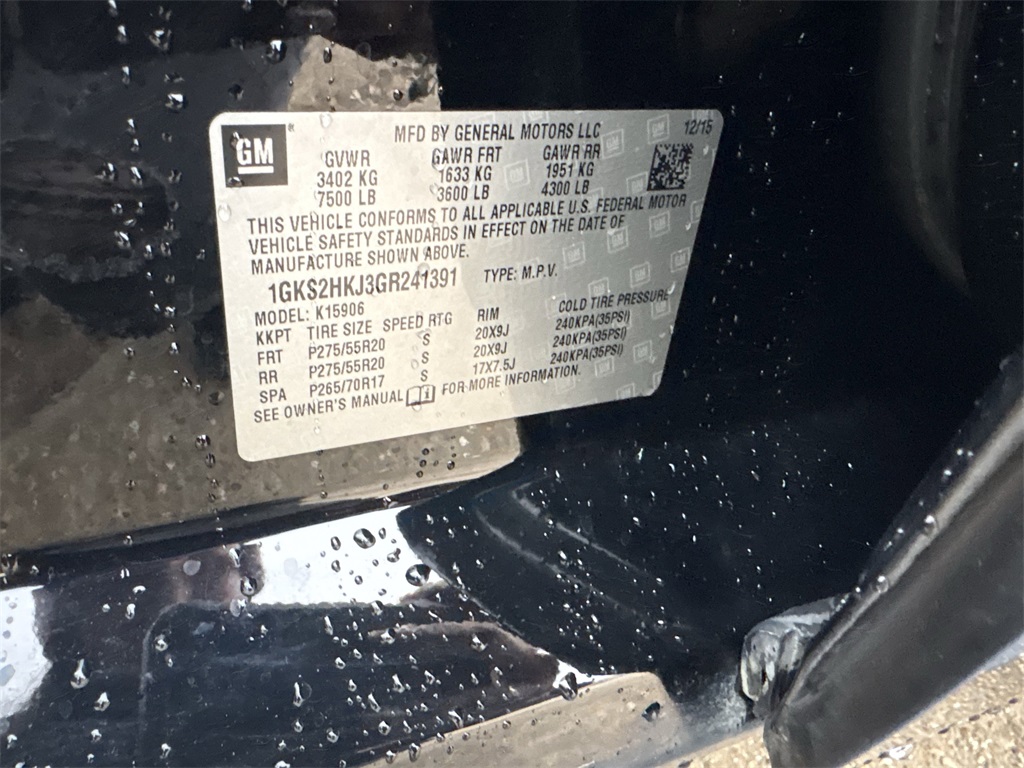 2016 GMC Yukon XL Denali Black at DeMontrond Gulf Freeway