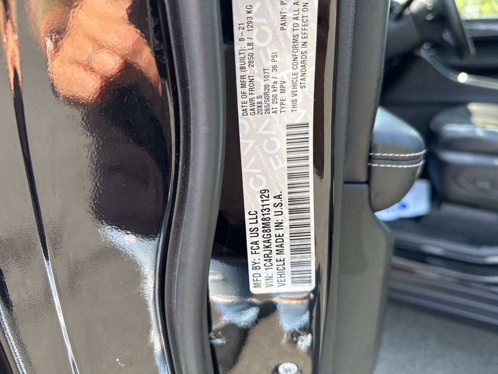 2021 Jeep Grand Cherokee L