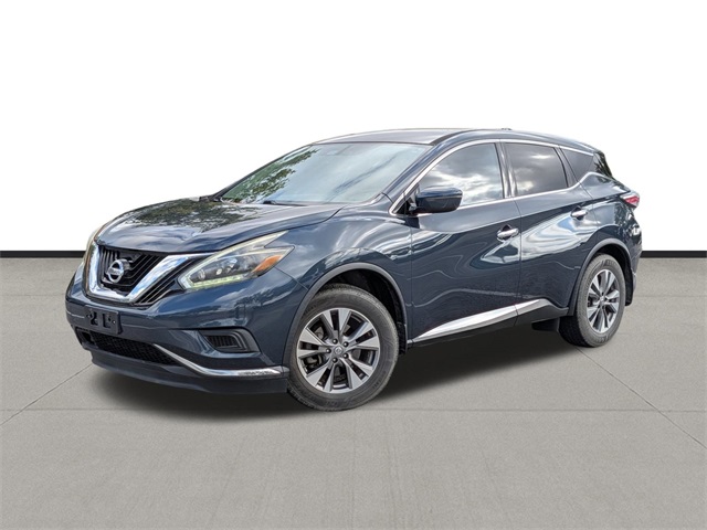 2018 Nissan Murano S Blue at Central Houston Nissan