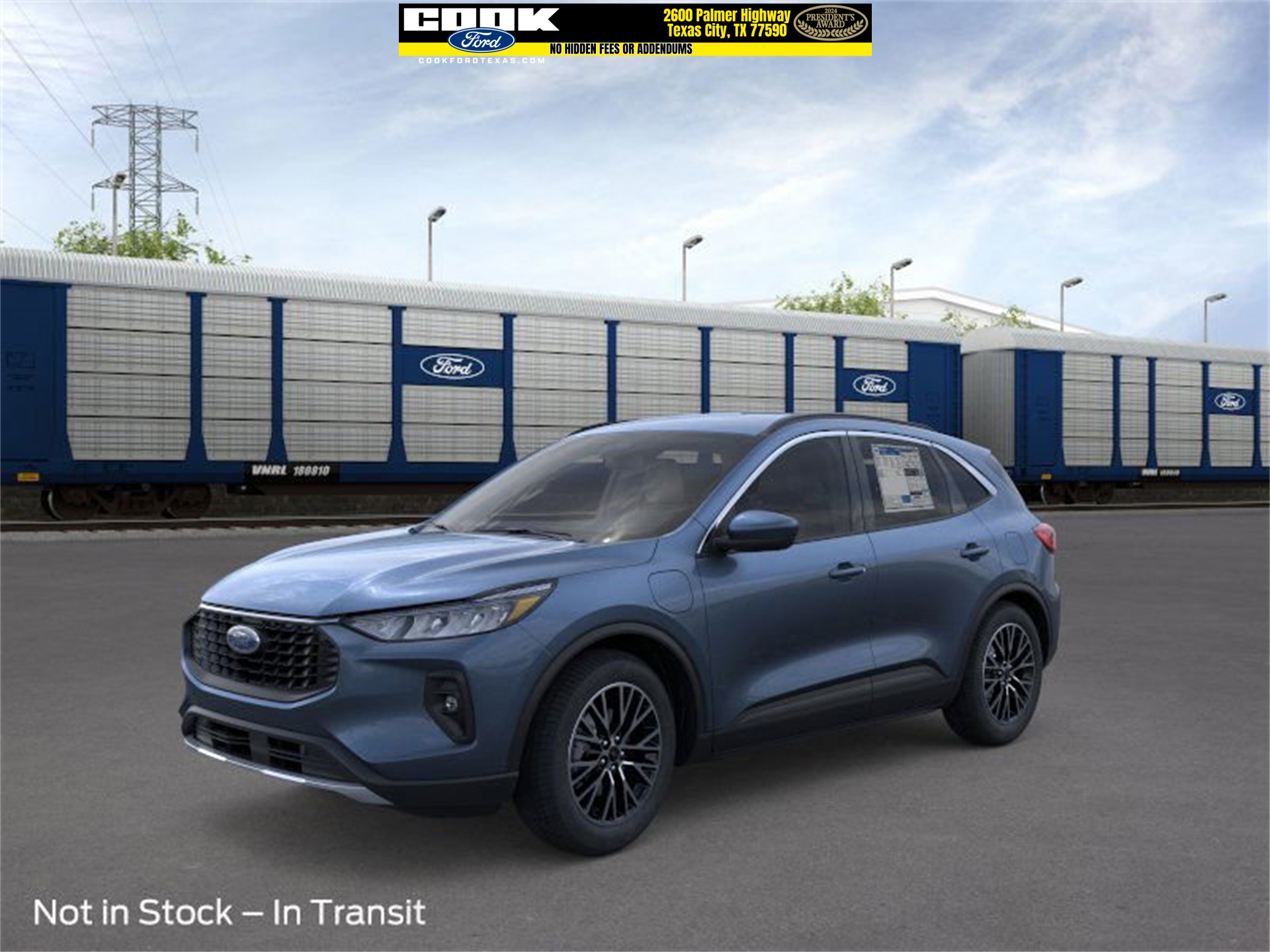 2026 Ford Escape Plug-In Hybrid Base Blue at DeMontrond Ford