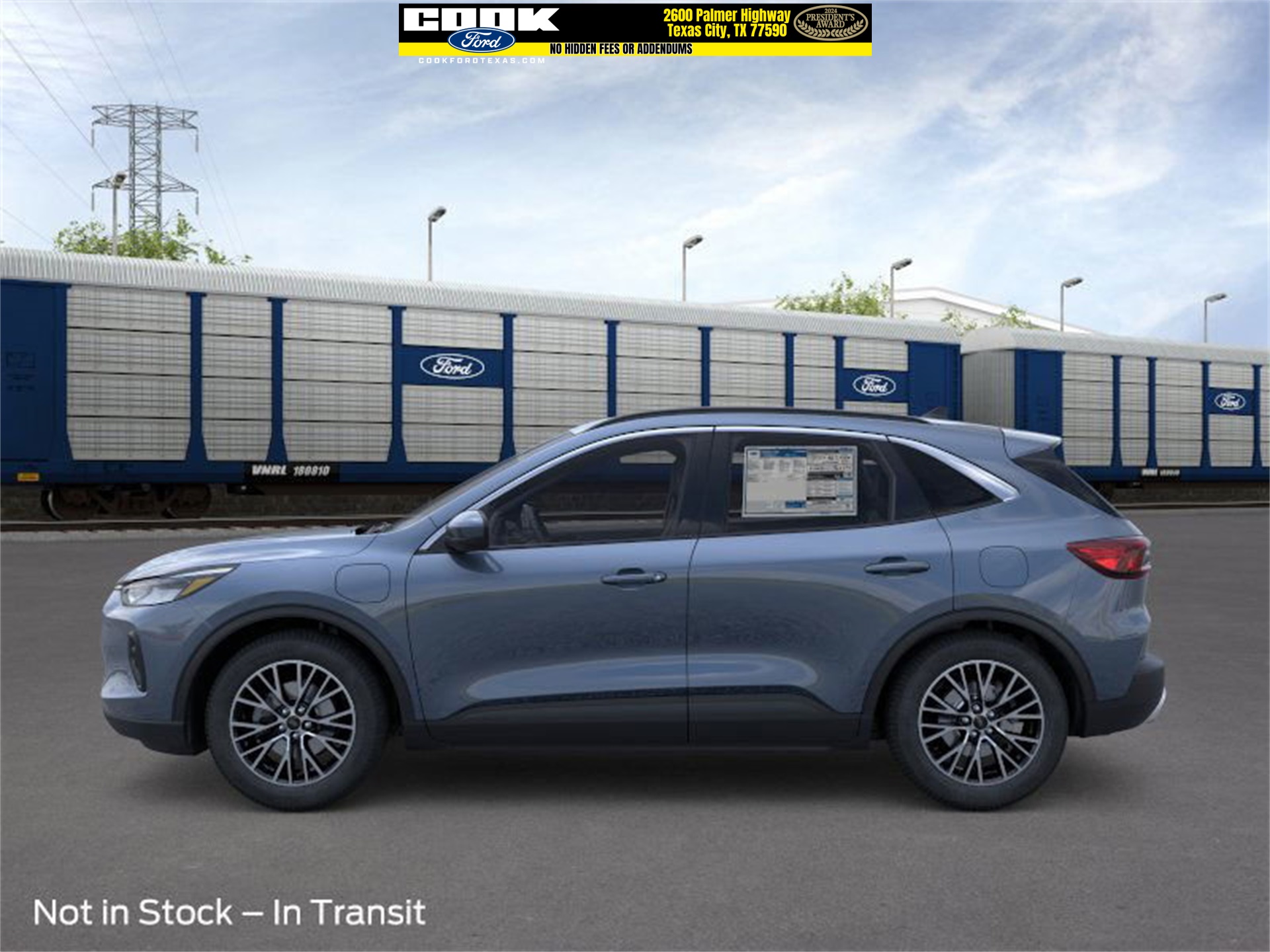 2026 Ford Escape Plug-In Hybrid Base Blue at DeMontrond Ford