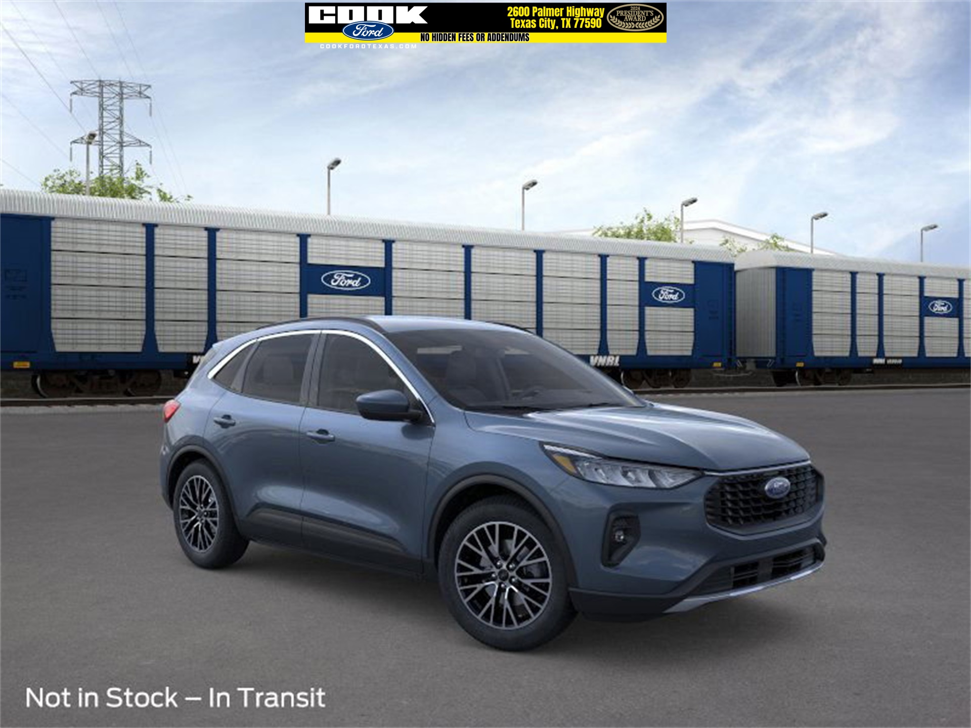 2026 Ford Escape Plug-In Hybrid Base Blue at DeMontrond Ford