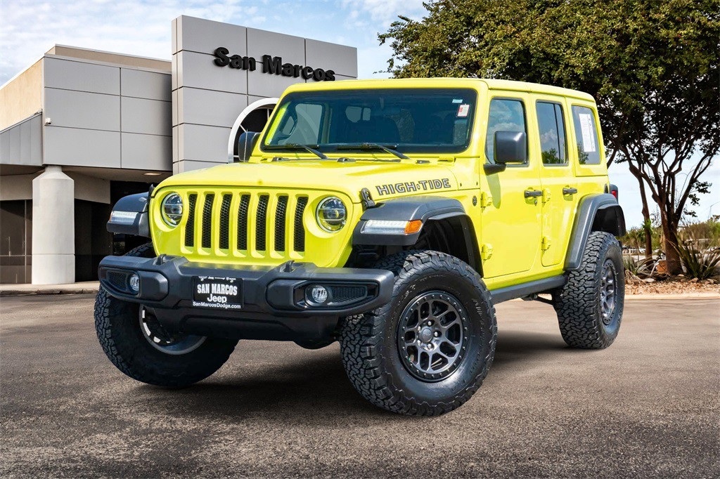 Used Car 2022 Jeep Wrangler  Unlimited High Tide For Sale Under $40,000 In Austin, Texas