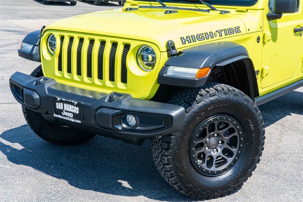 Used Car 2022 Jeep Wrangler  Unlimited High Tide For Sale Under $40,000 In Austin, Texas