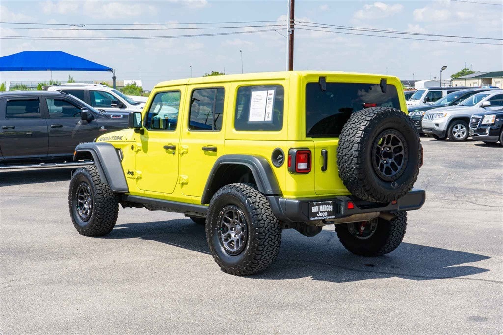 Used Car 2022 Jeep Wrangler  Unlimited High Tide For Sale Under $40,000 In Austin, Texas